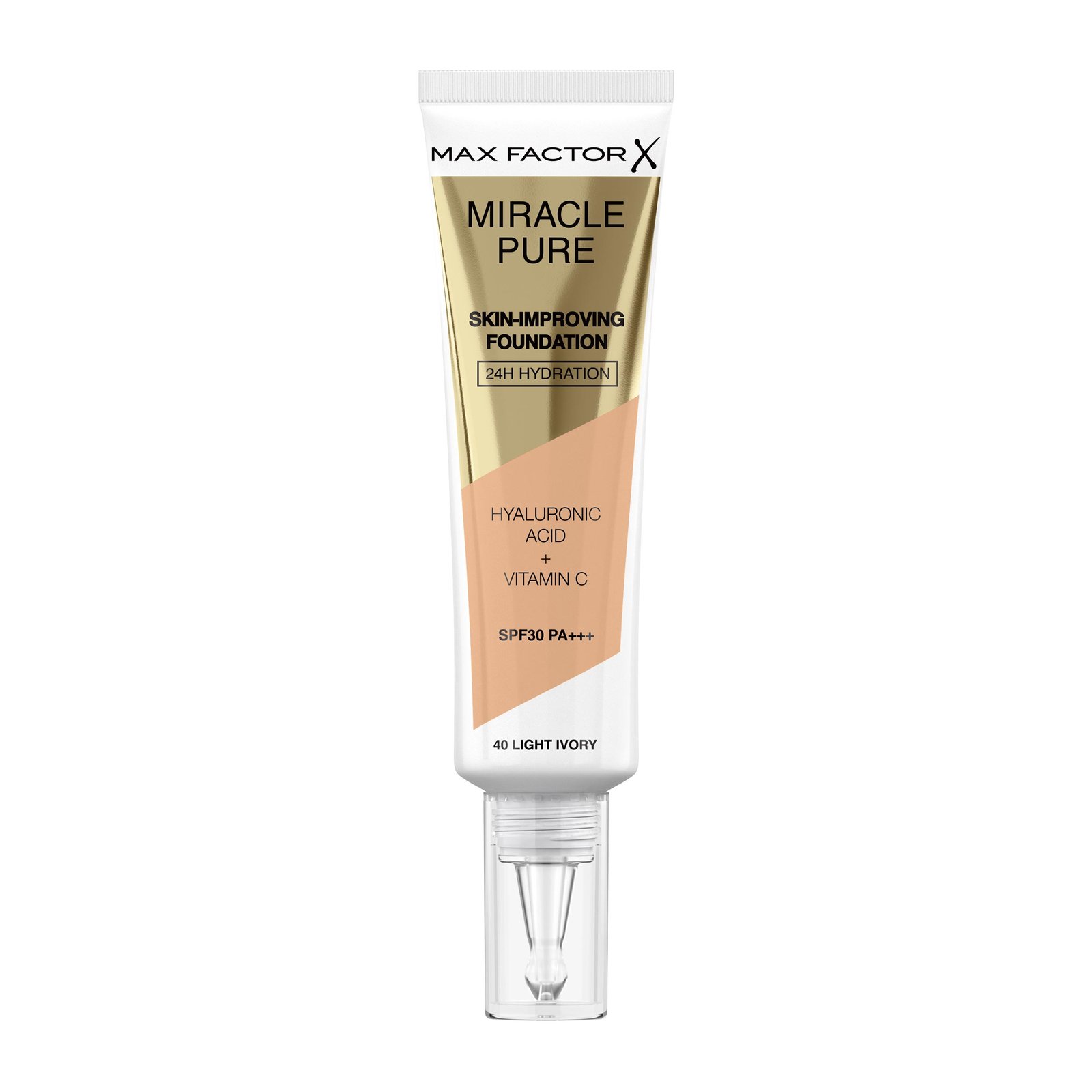 Max Factor Miracle Pure Foundation 40 Light Ivory 30 ml