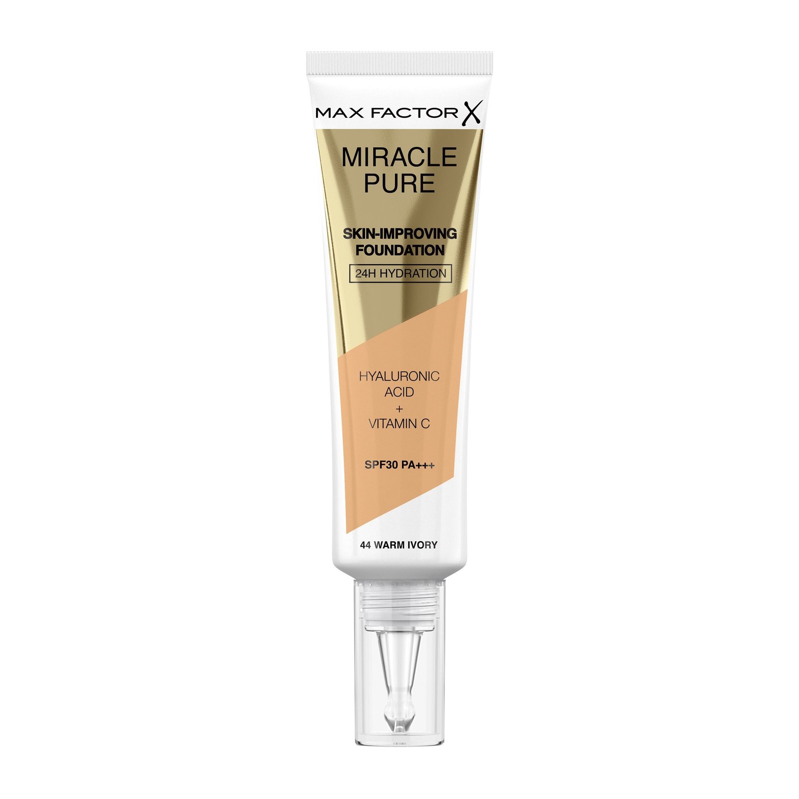 Max Factor Miracle Pure Foundation 44 Warm Ivory 30 ml