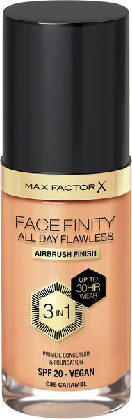 Max Factor Face Finity All Day Flawless 3in1 Foundation 085 Caramel 30 ml