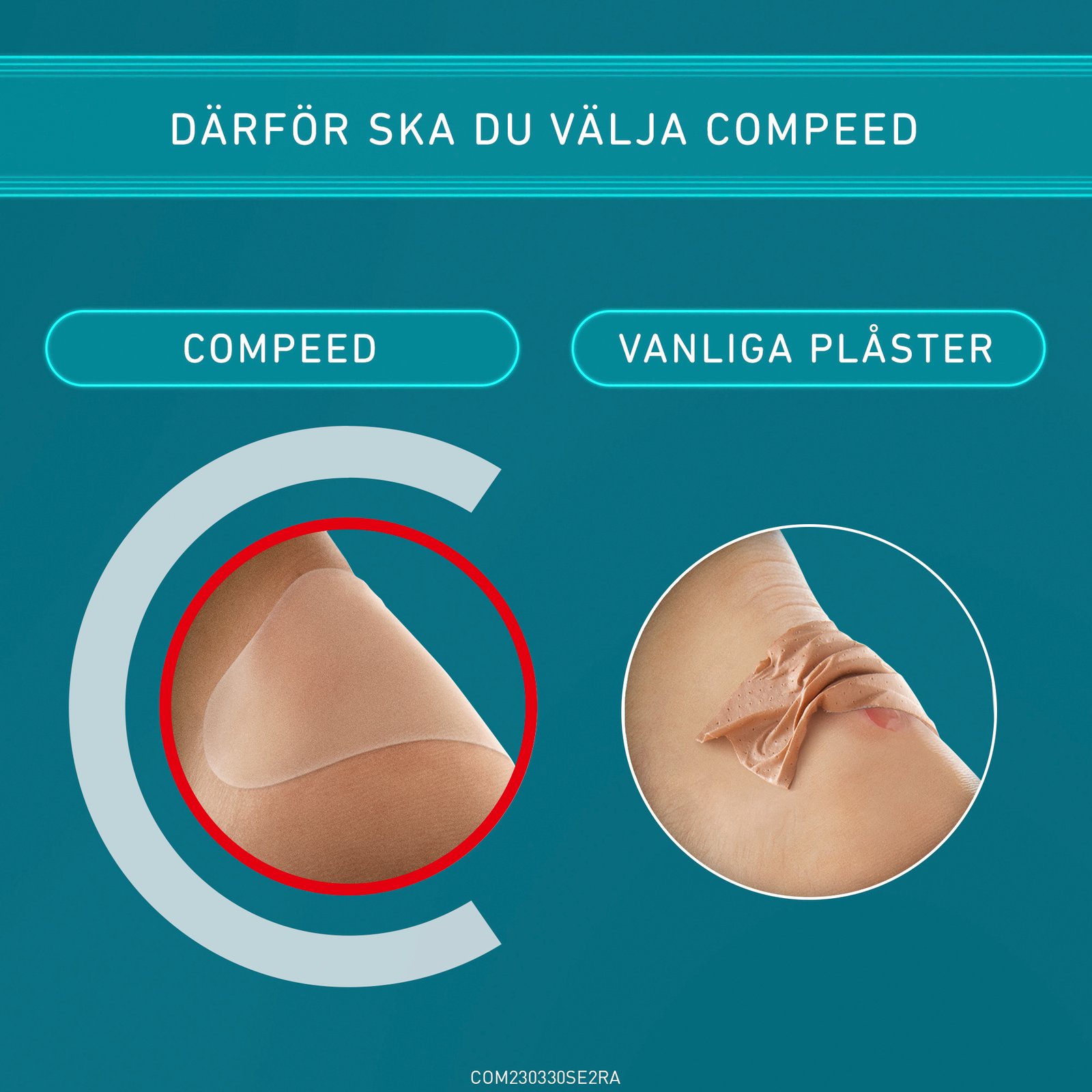 Compeed Skavsårsplåster Small 6 st