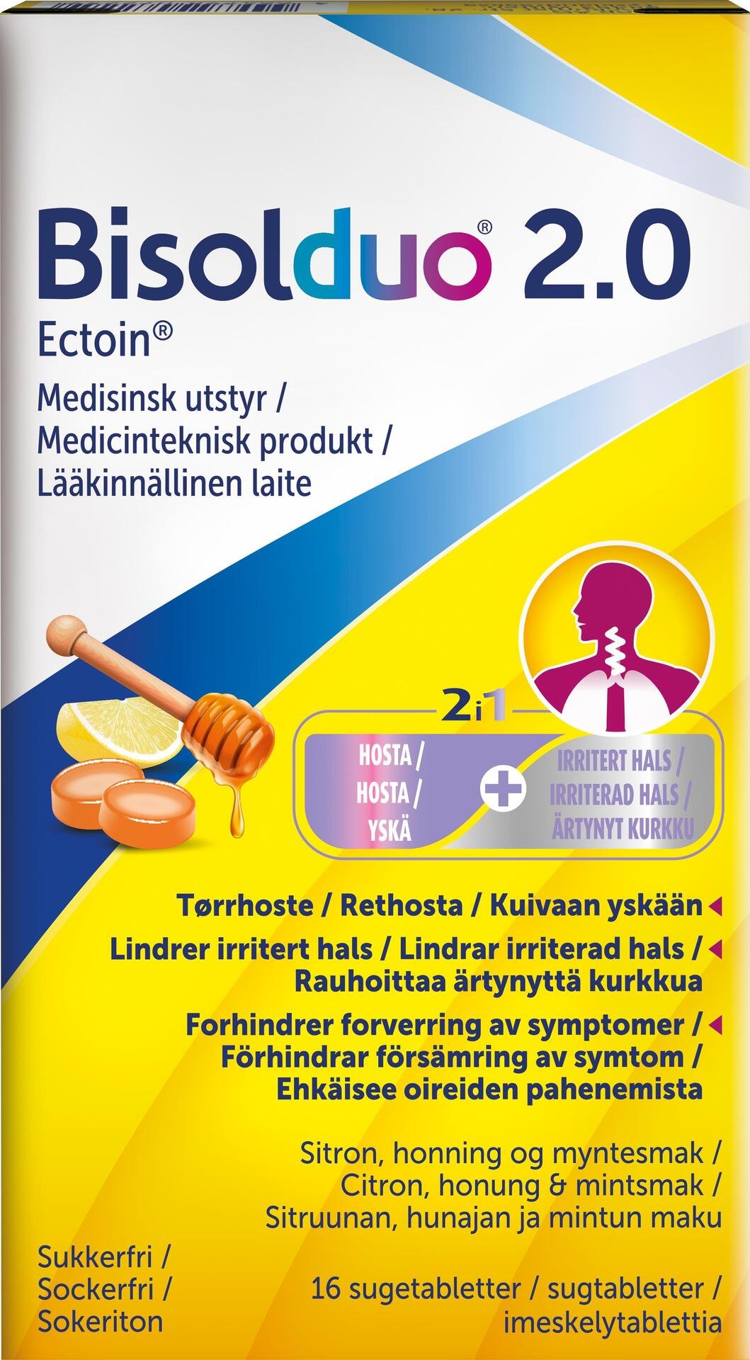 Bisolduo 2.0 sugtabletter 16st