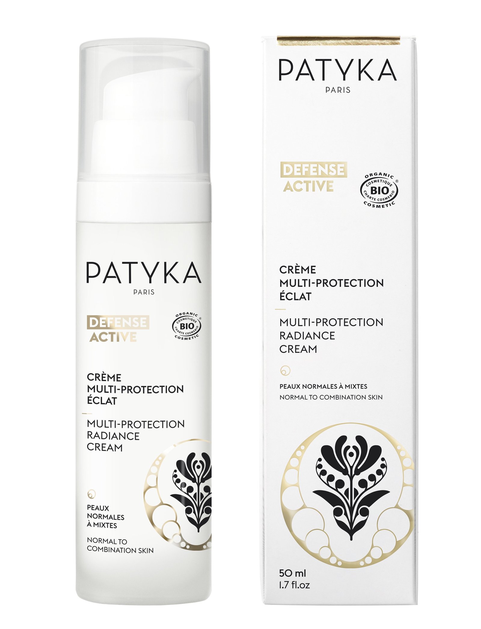 Patyka Multi-Protection Radiance Cream / Normal To Combination Skin 50ml