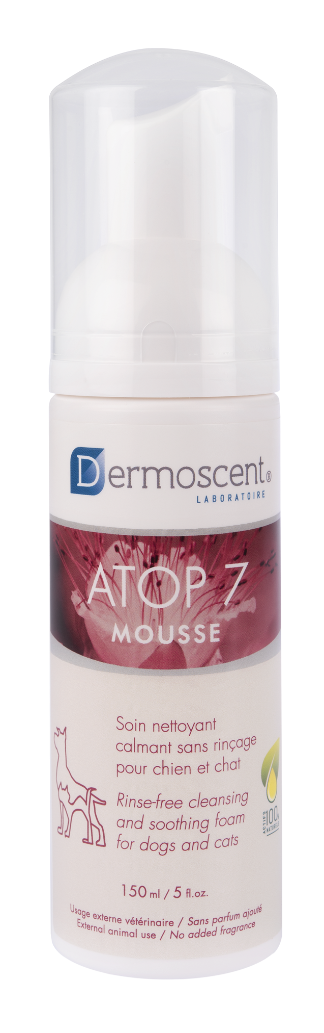 Dermoscent ATOP 7® Mousse för hundar & katter 150 ml