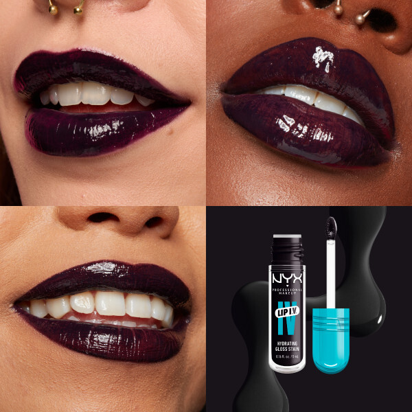 NYX Professional Makeup Lip I.V. Hydrating Gloss Stain 16 Grape Gushin' 5 ml