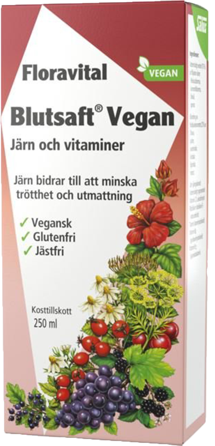 Salus Blutsaft Vegan Järn & Vitaminer 250 ml