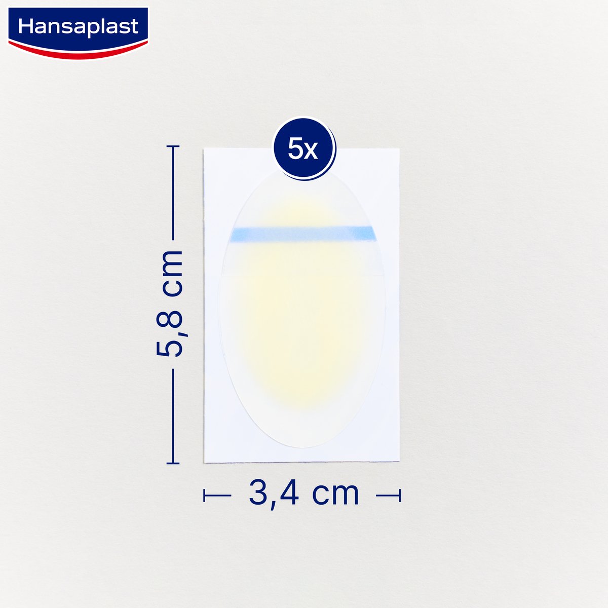 Hansaplast SOS Skavsårsplåster LARGE 5st