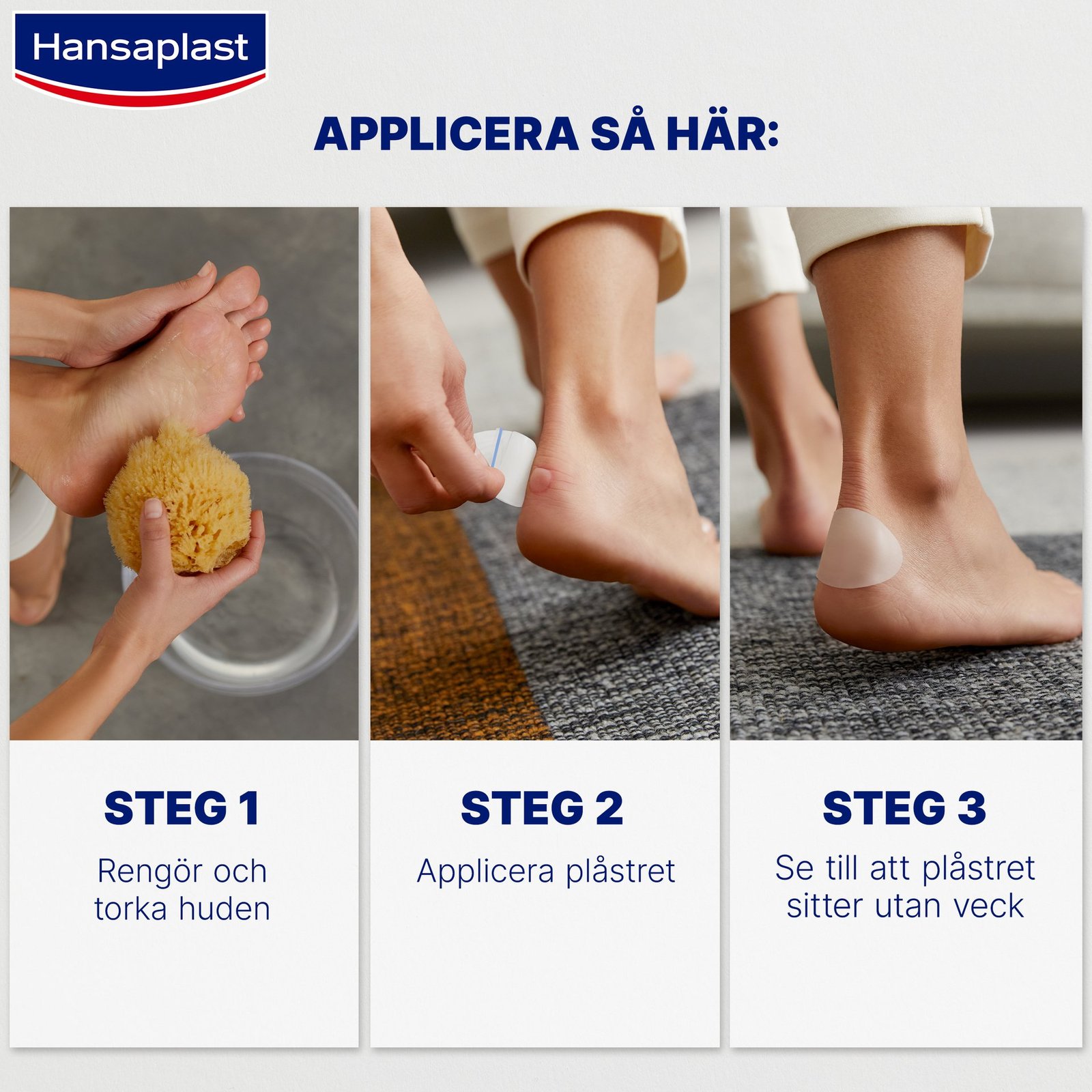 Hansaplast SOS Skavsårsplåster LARGE 5st