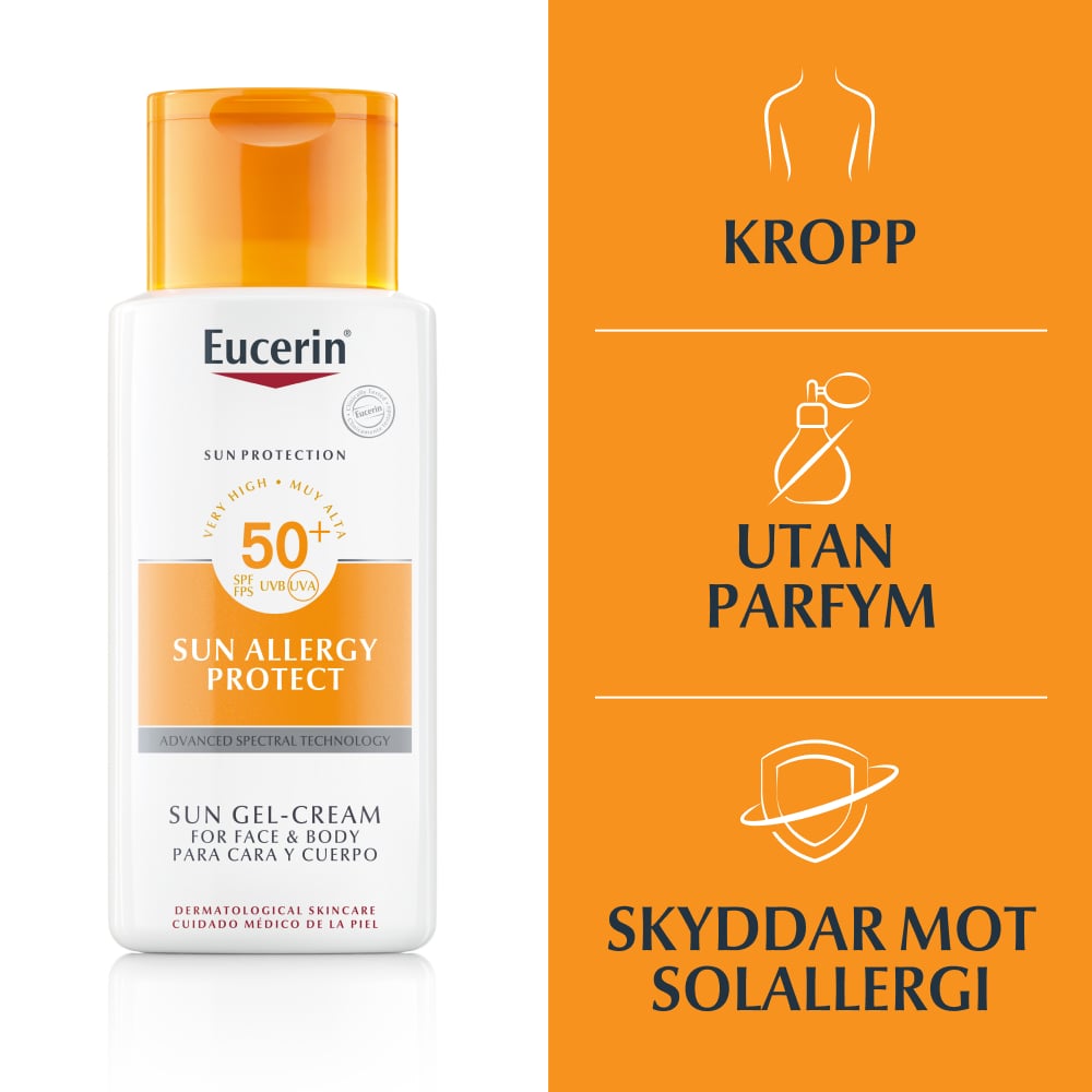 Eucerin Sun Allergy Protect SPF50+ Gel Cream 150 ml