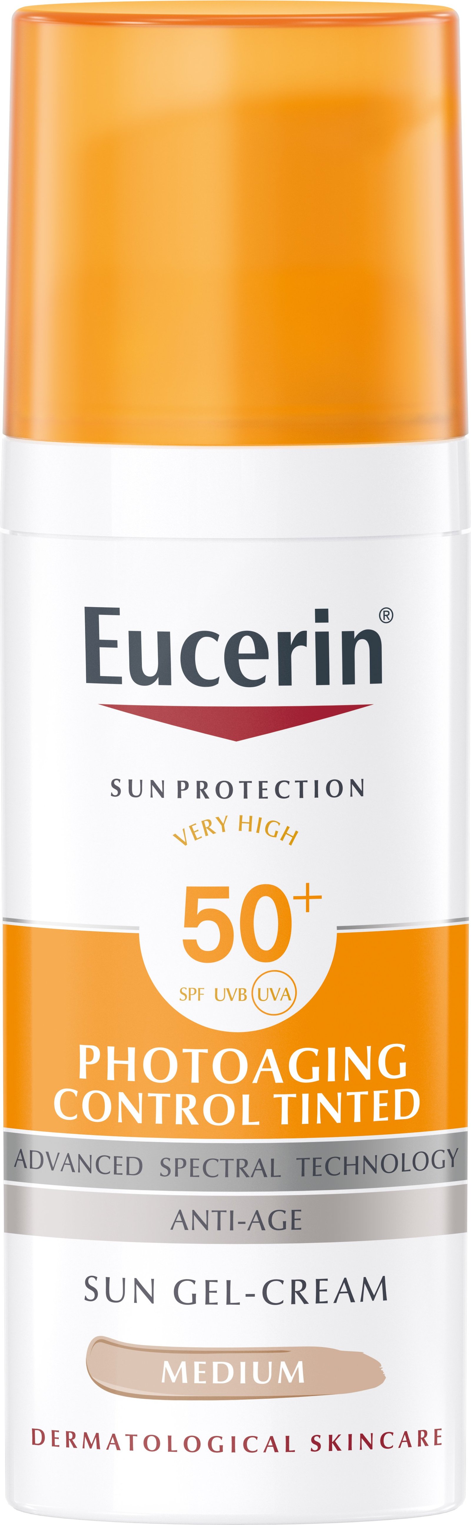 Eucerin Photoaging Control Tinted Sun-Gel-Gream SPF50+ Medium 50 ml