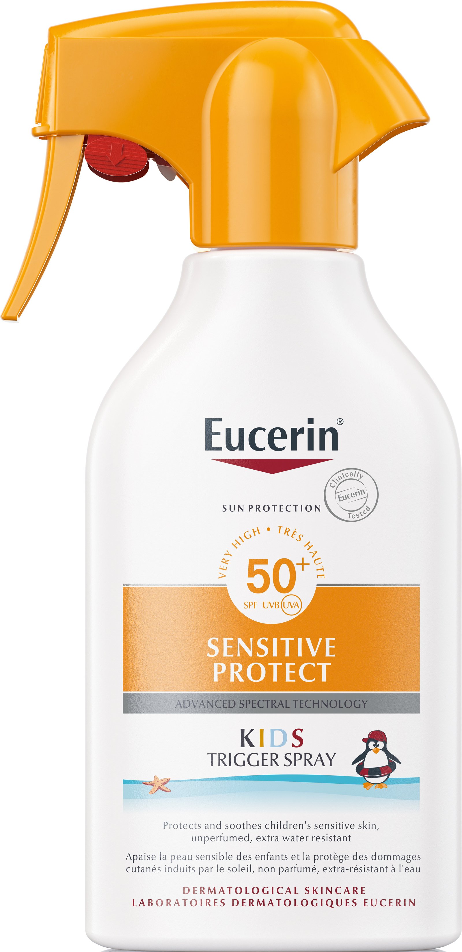 Eucerin Sensitive Protect SPF50+ Sun Kids Trigger Spray 250 ml