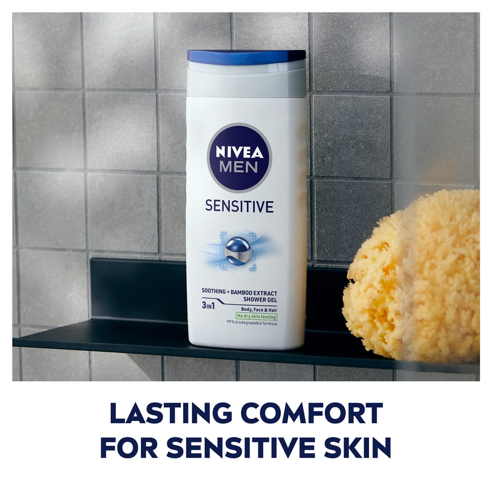 NIVEA MEN Shower Sensitive 250 ml