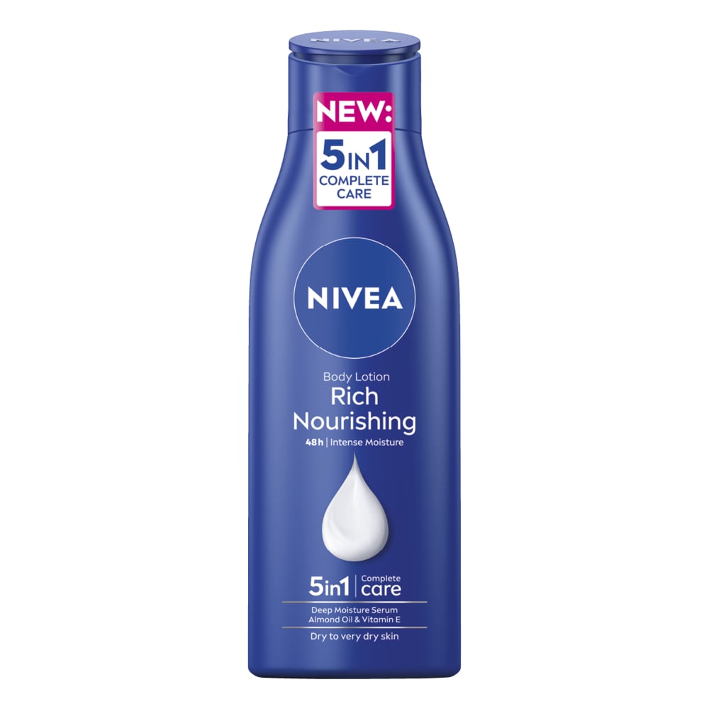 NIVEA Rich Body Lotion Nourishing Milk 48h 250 ml