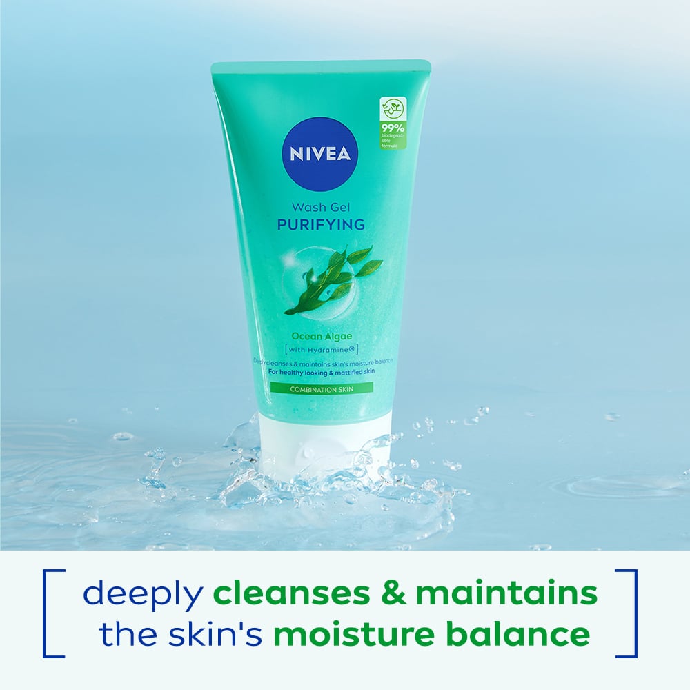 NIVEA Purifying Wash Gel Combination Skin 150 ml