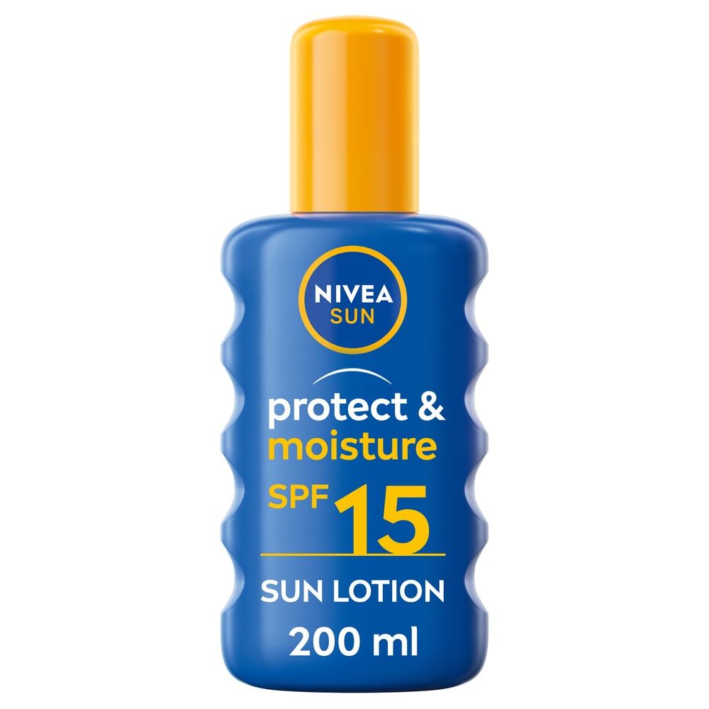 NIVEA SUN Protect & Moisture SPF15 Sun Spray 200 ml