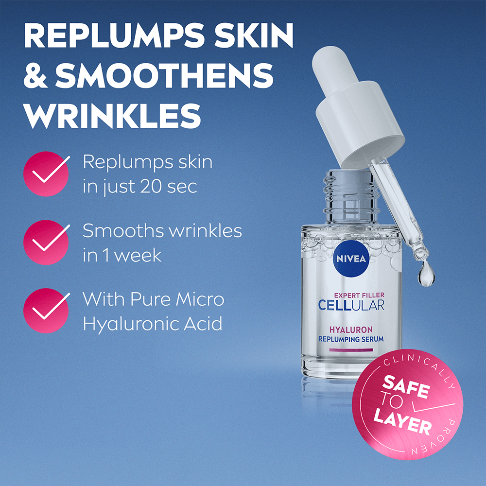 NIVEA Cellular Expert Filler Hyaluron Replumping Serum 15 ml