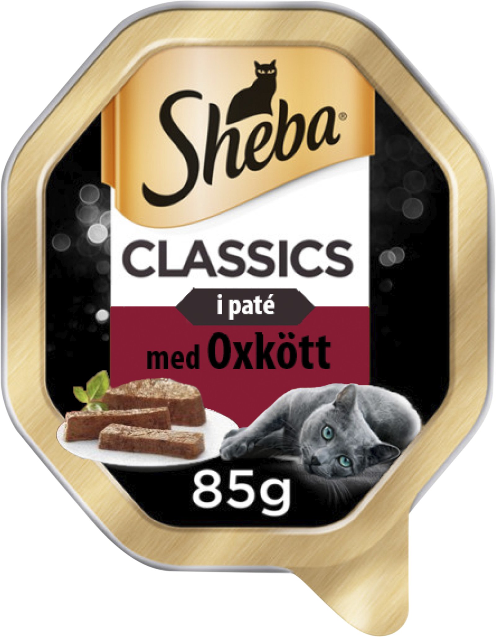 Sheba Classics in Pate Oxkött 85g
