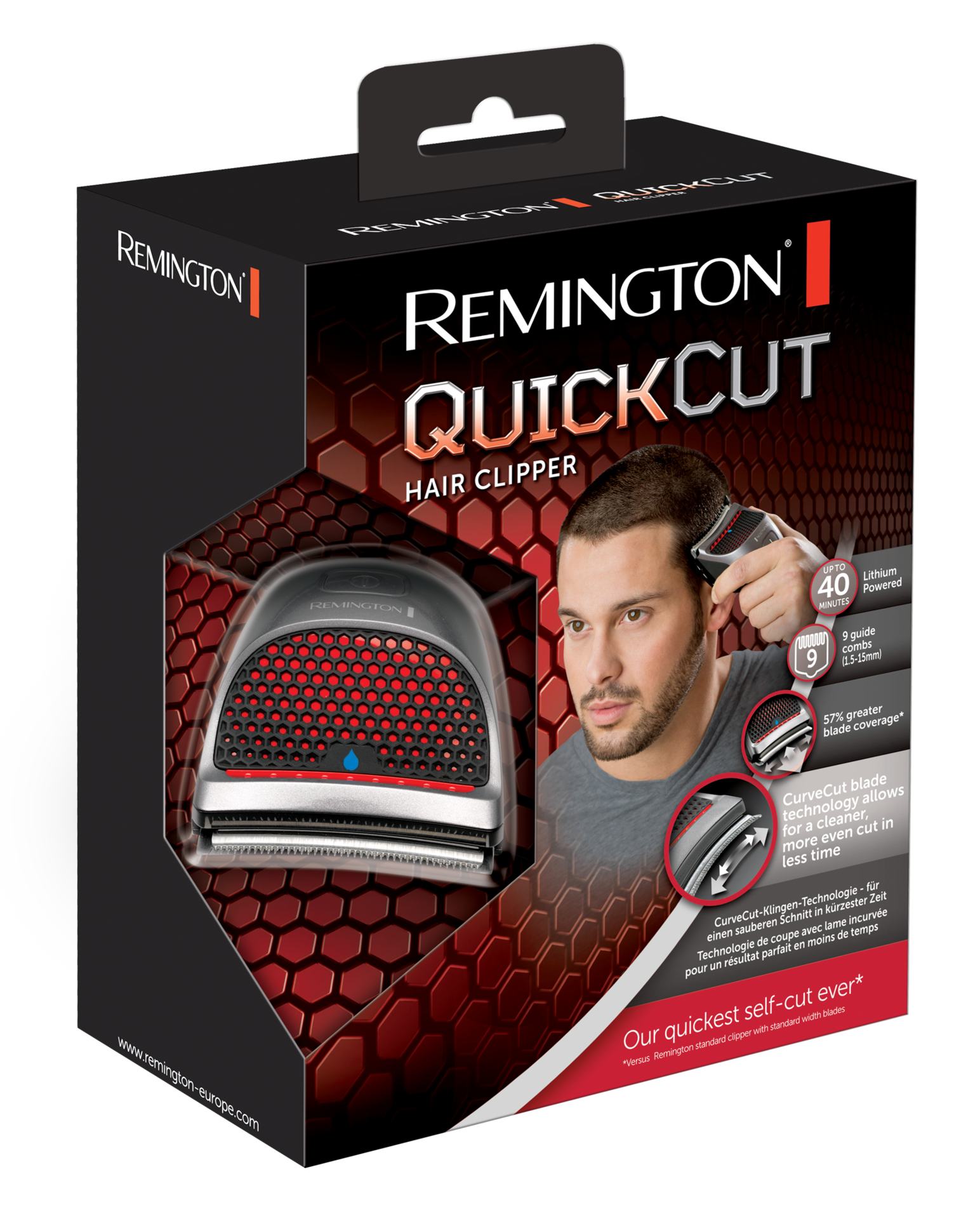 REMINGTON QuickCut Hårklippare 1 st
