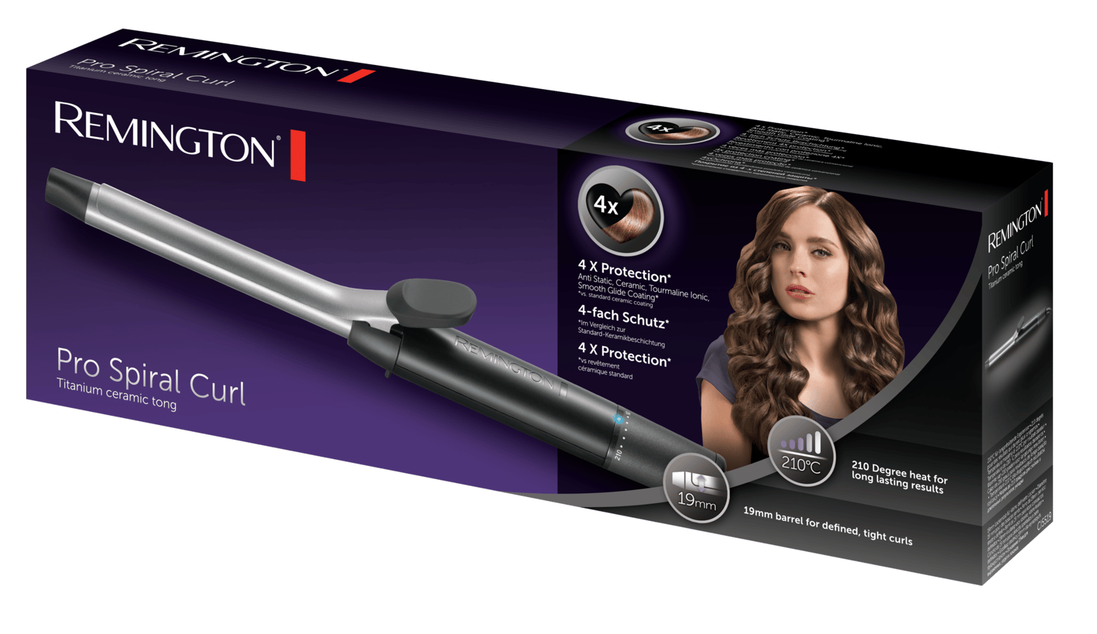 REMINGTON Pro Spiral Curl 19mm Locktång 1 st