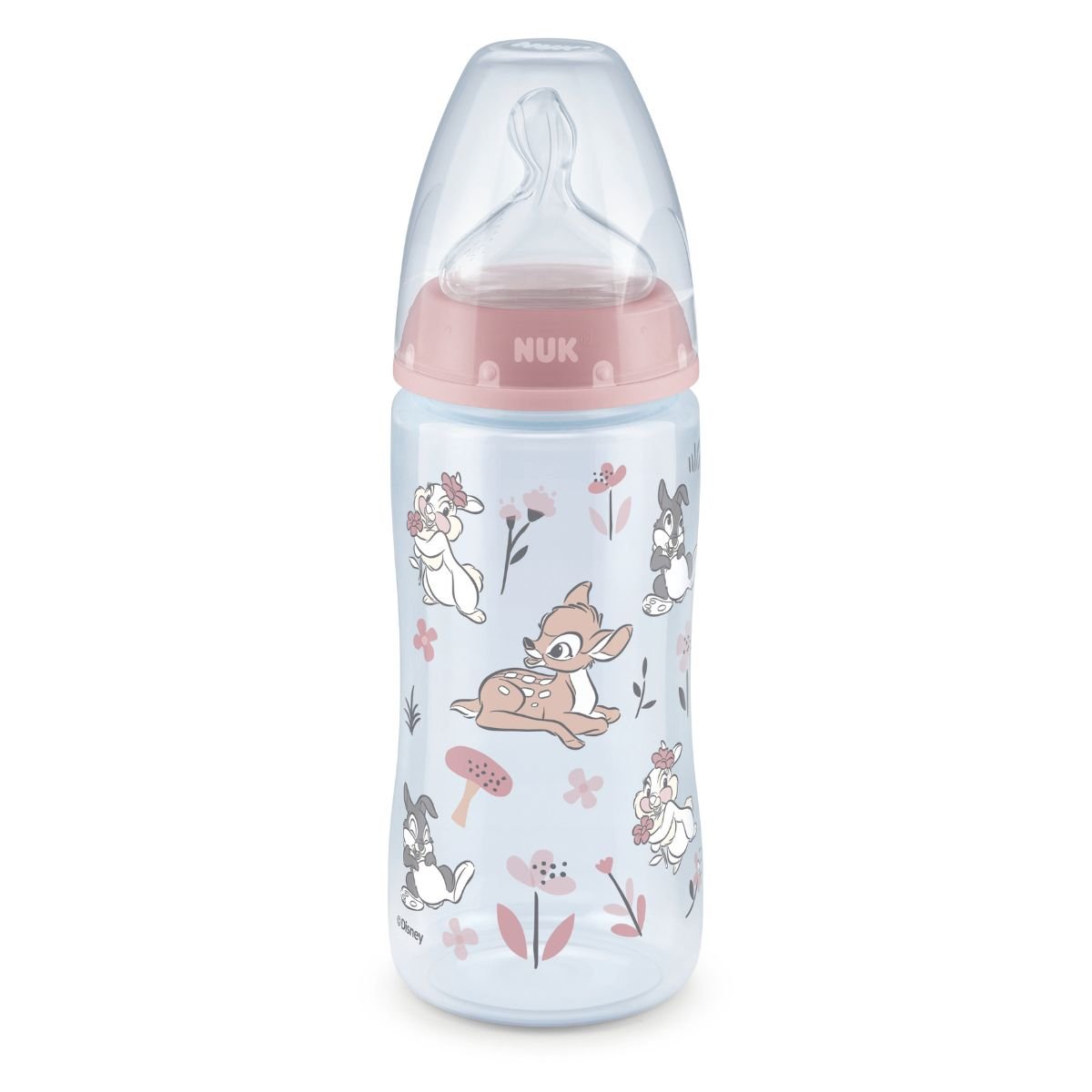 NUK First Choice+ Temperature Control Nappflaska Bambi 300 ml