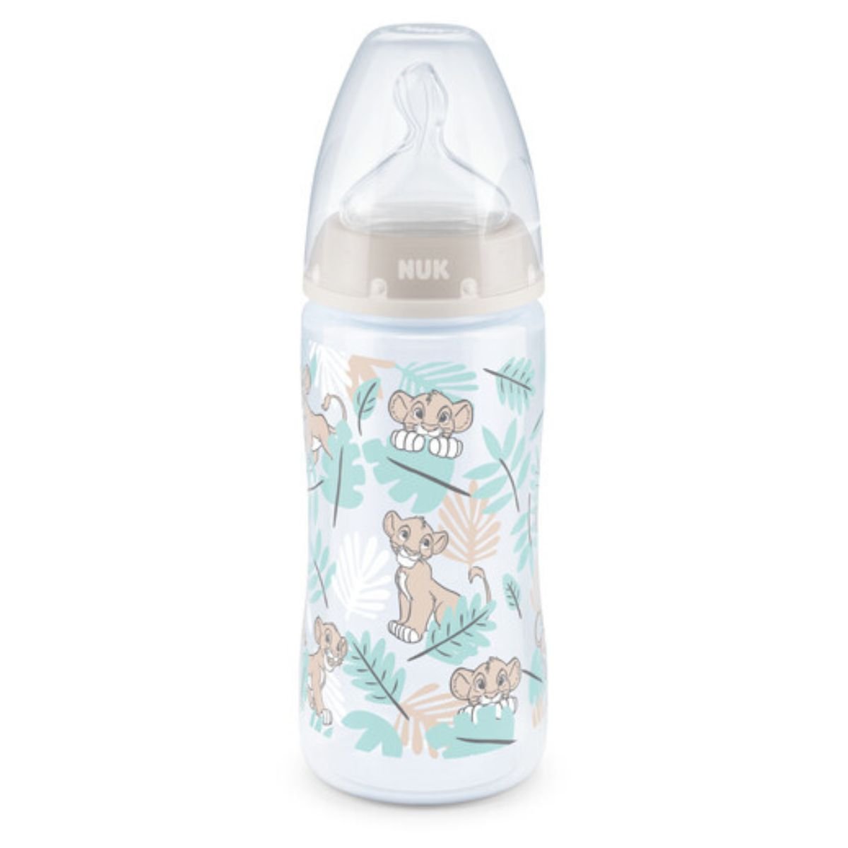 NUK First Choice+ Nappflaska Lion King 300 ml