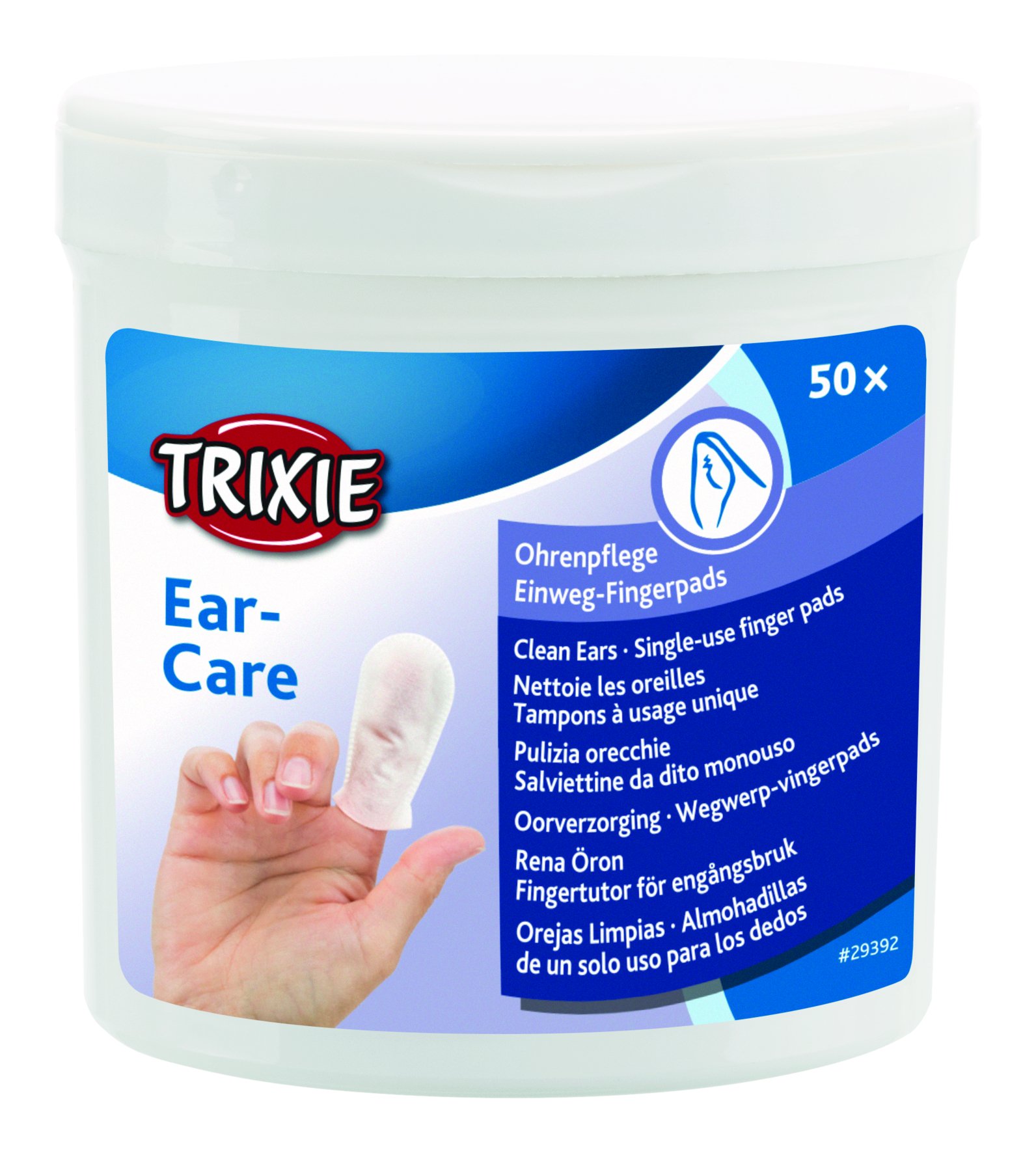 Trixie Fingerpads för öronvård 50 st