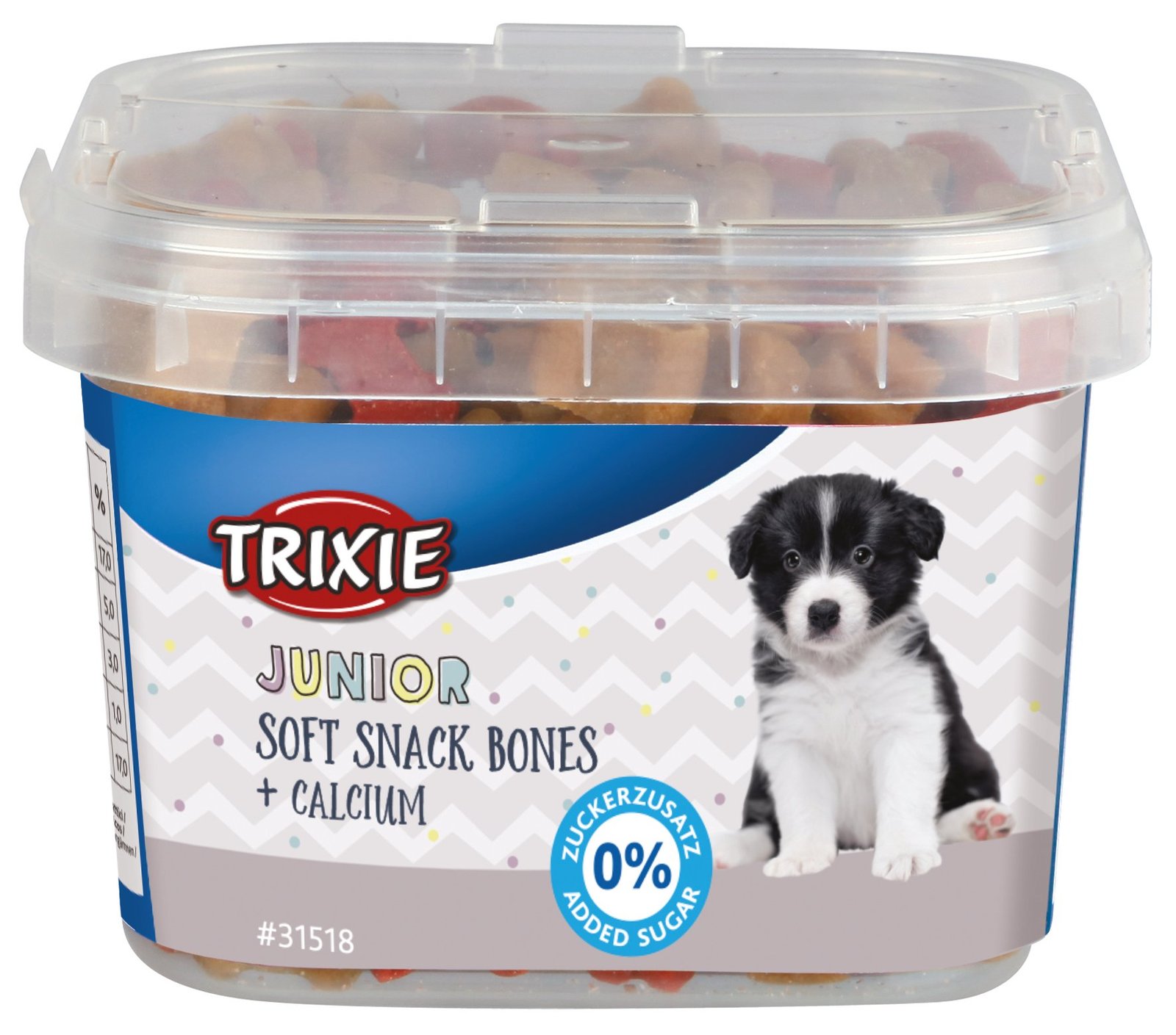 TRIXIE Junior Soft Snack Bones Kalcium 140 g