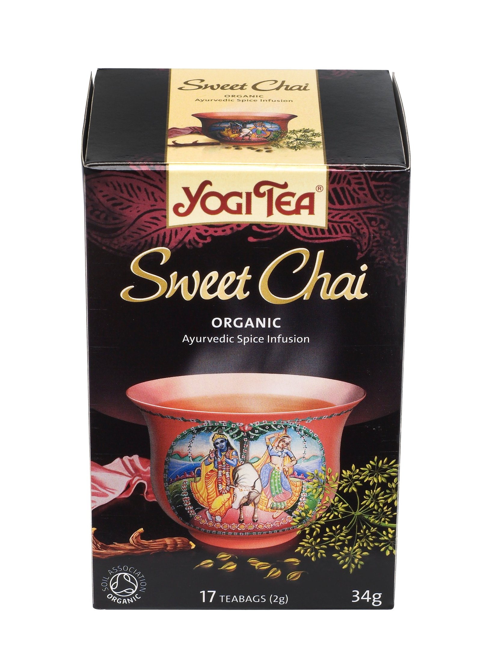 Yogi Tea Ekologiskt sweet chai te krav 17 st