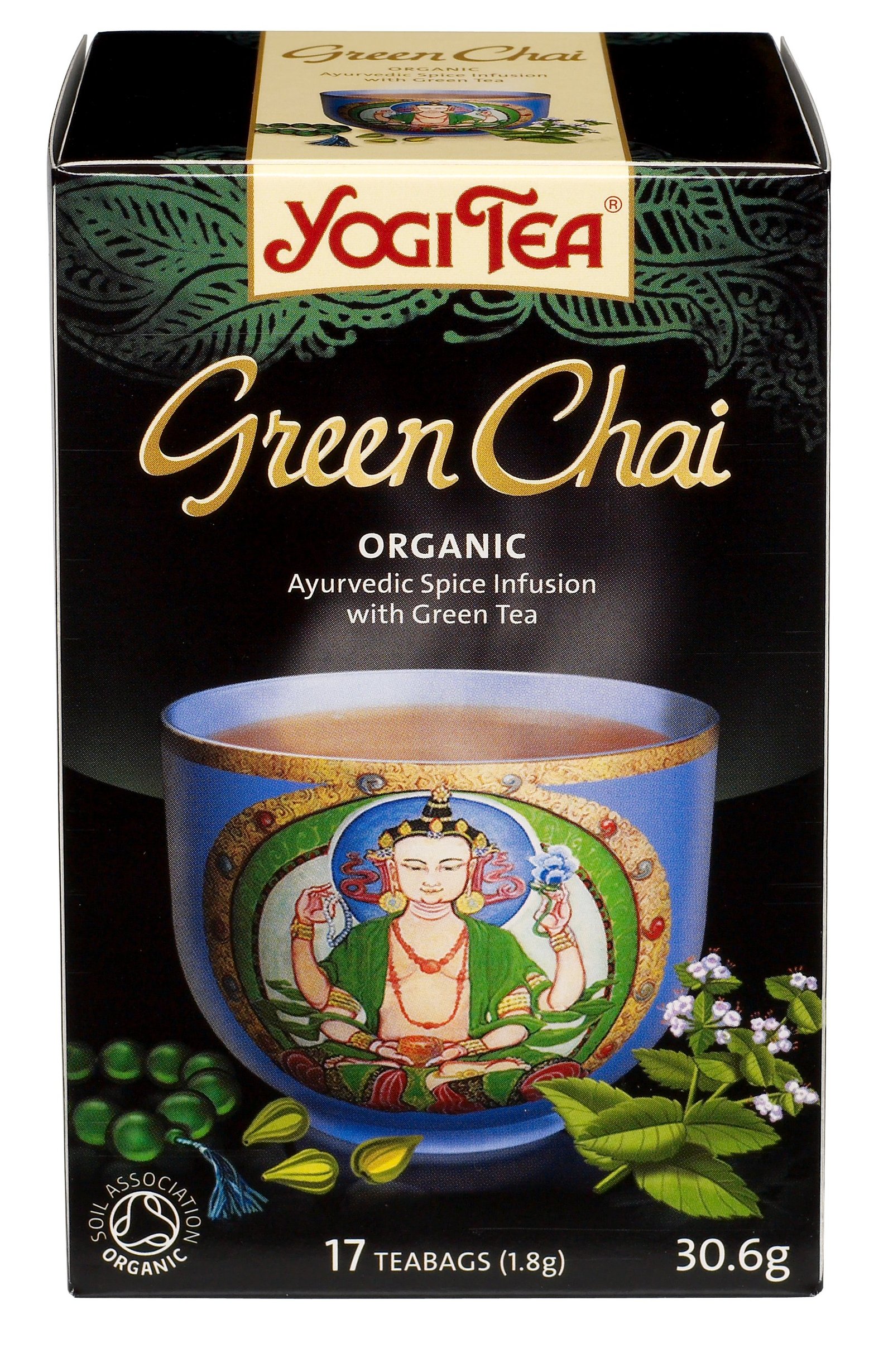 Yogi Tea Ekologiskt grönt chai te krav 17 st