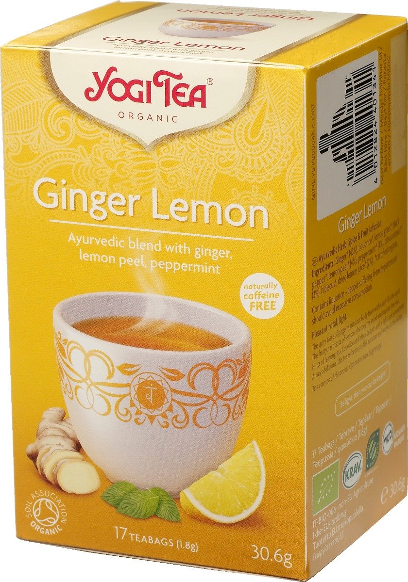 Yogi Tea Ginger lemon 31 g