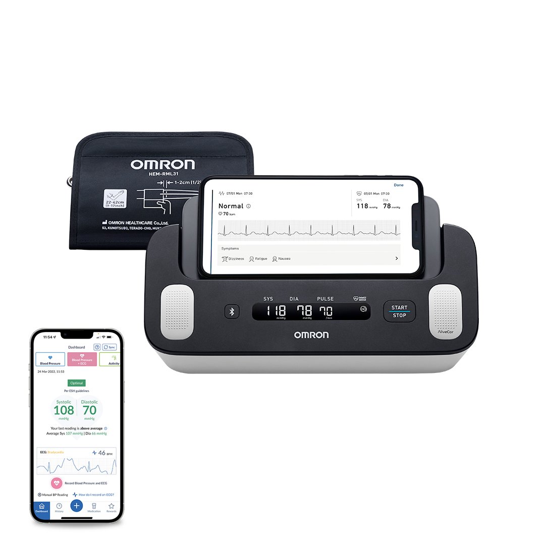 Omron Complete Blodtrycksmätare + ECG