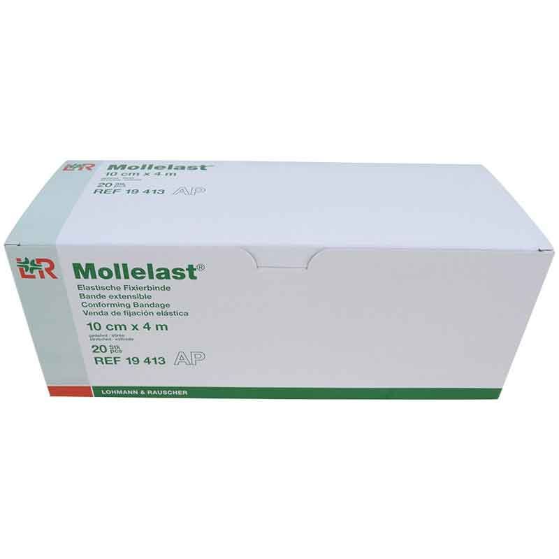 Lohmann Rausher Mollelast Elastisk Gasbinda 10cm x 4m 20 st