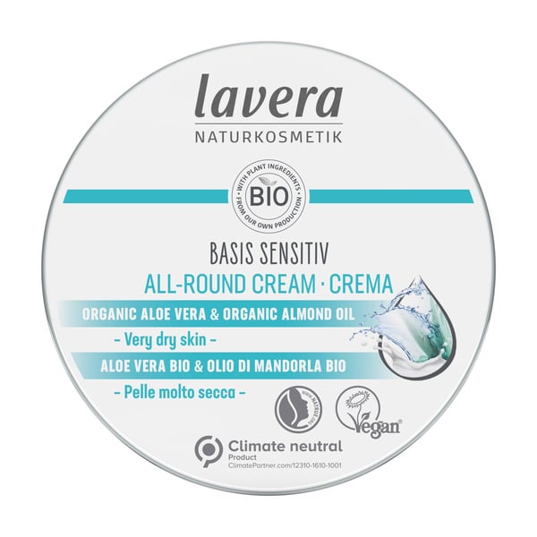 Lavera Naturkosmetik Basis Sensitive All-Round Cream 150 ml