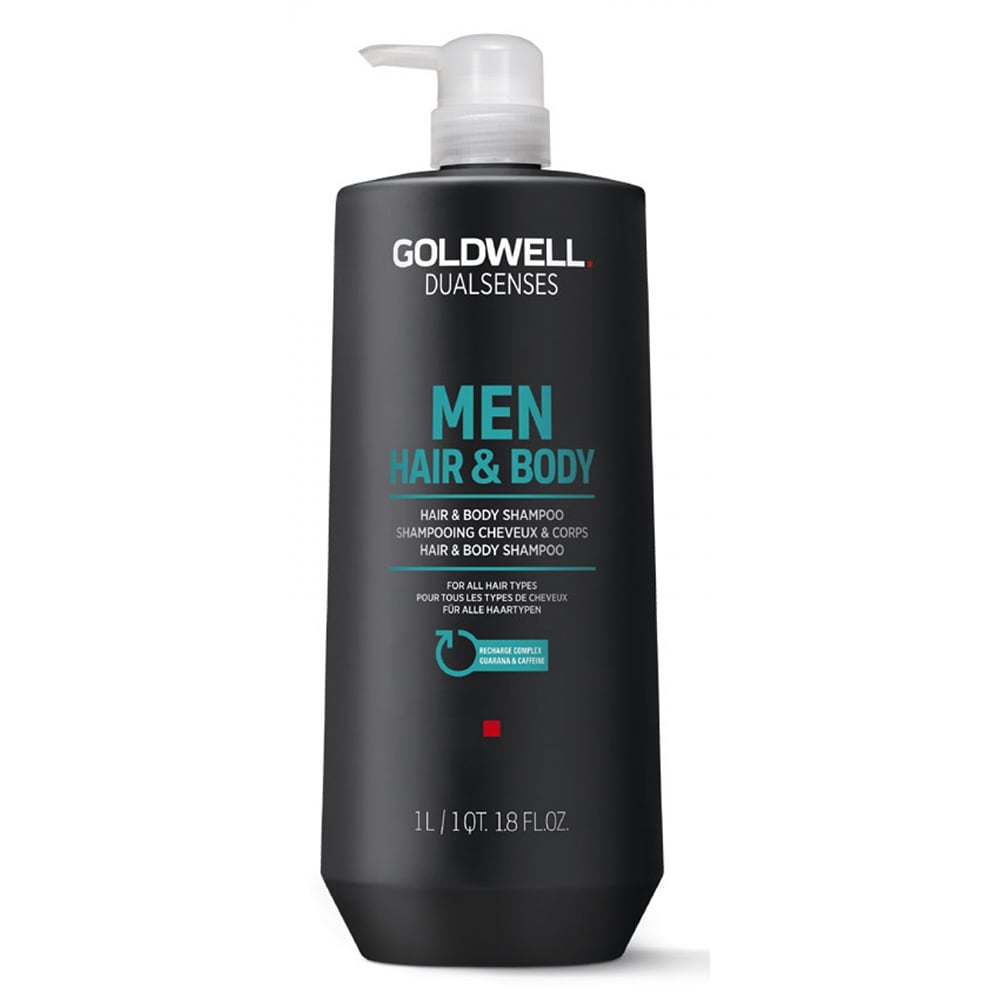 GOLDWELL Dual Senses Men Hair & Body Shampoo 1000 ml