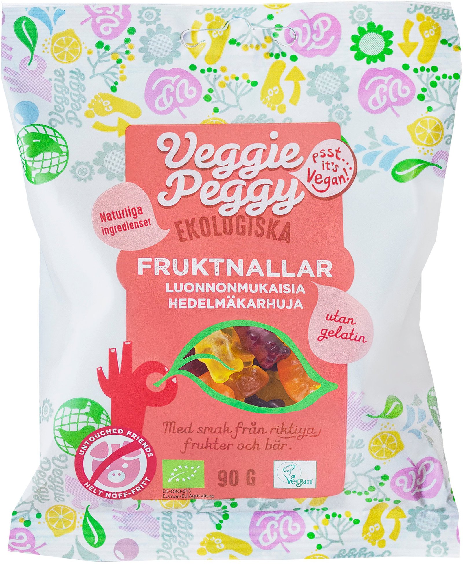 Veggie Peggy Fruktnallar 90 g