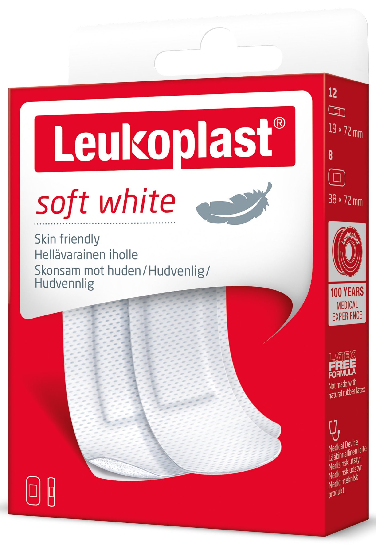 Leukoplast Soft White 20 st