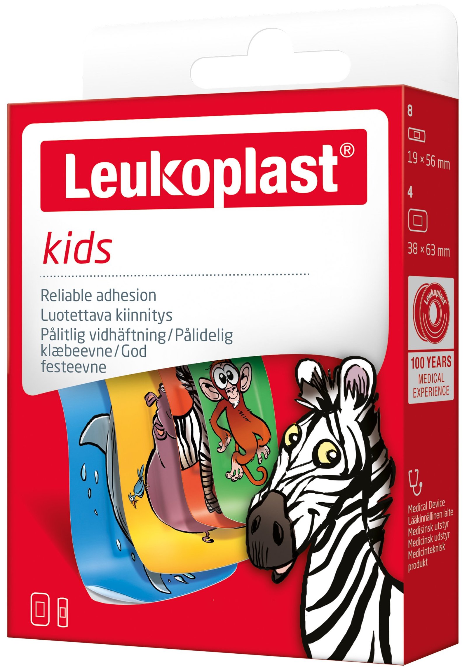 Leukoplast Kids Mixpack 12 st