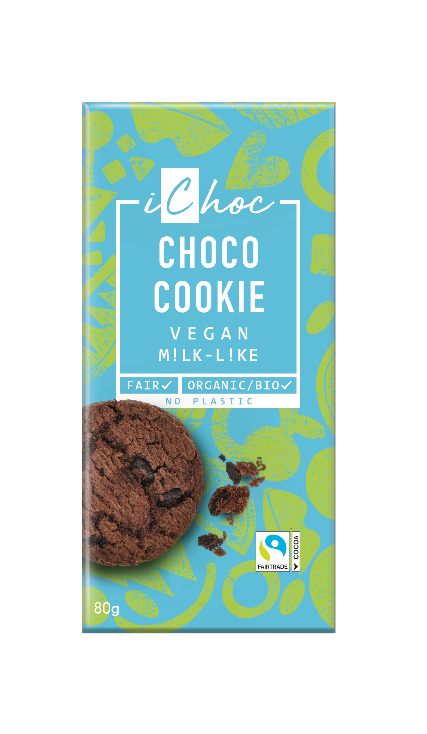 iChoc Choco Cookie Vegan 80g