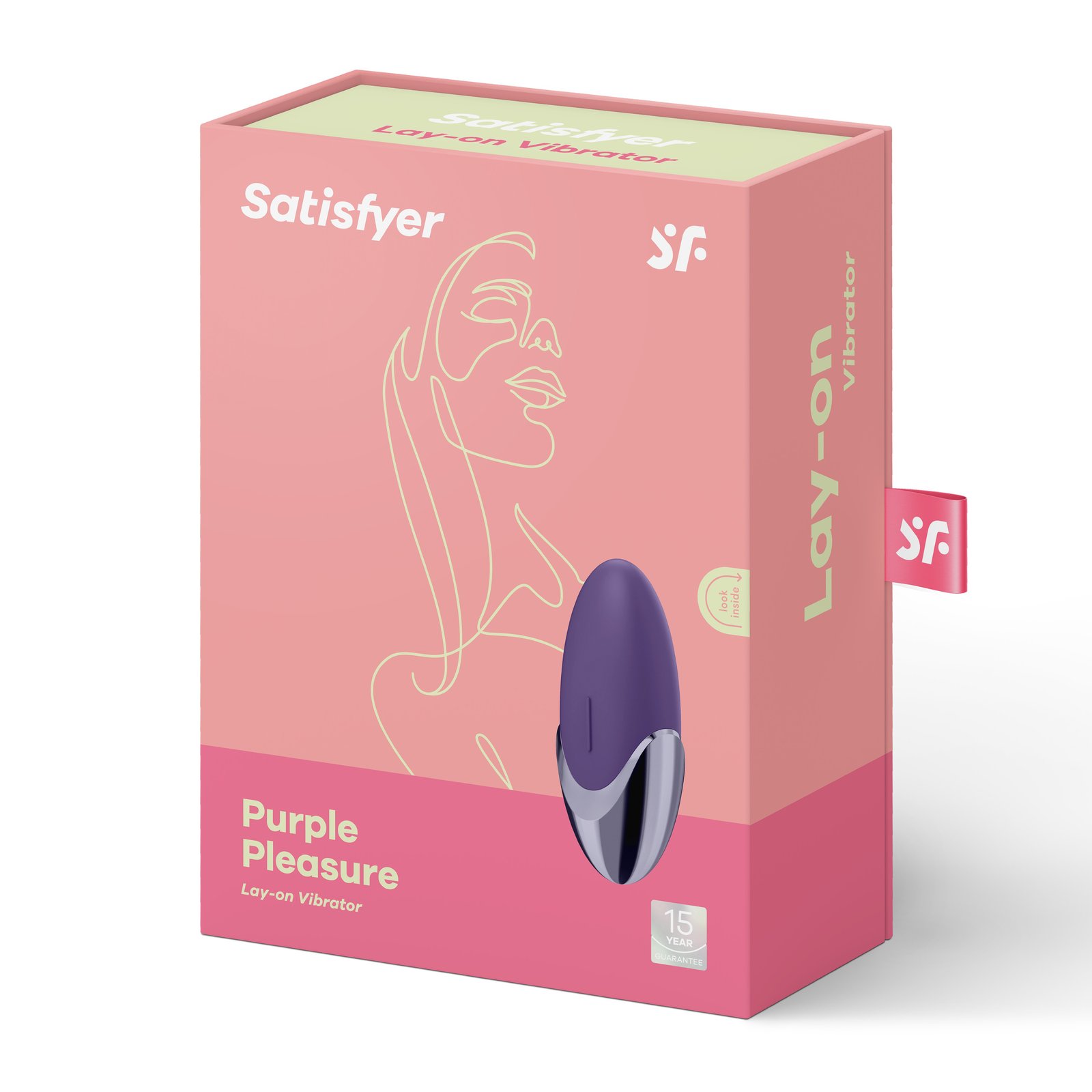 Satisfyer Purple Pleasure LayOn Vibrator