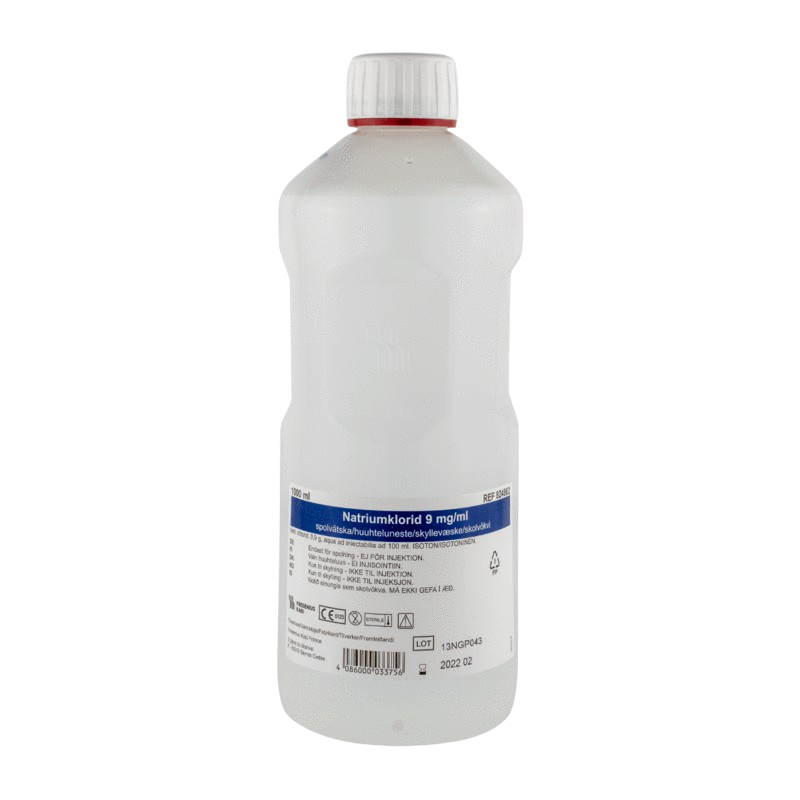 Fresenius Kabi Natriumklorid 0,9% 1 liter