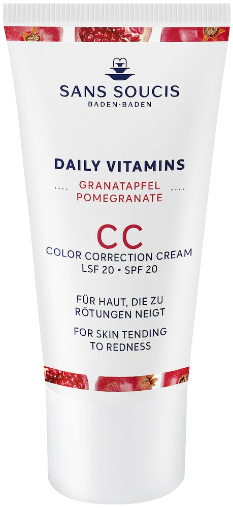 Sans Soucis Daily Vitamins CC Cream SPF20 For skin tending to redness 30 ml