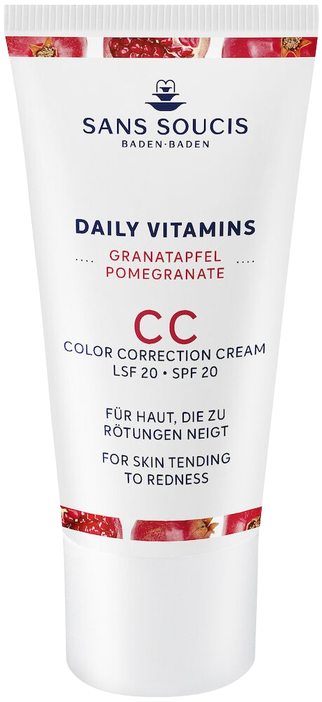 Sans Soucis Daily Vitamins CC Cream SPF20 For skin tending to redness 30 ml