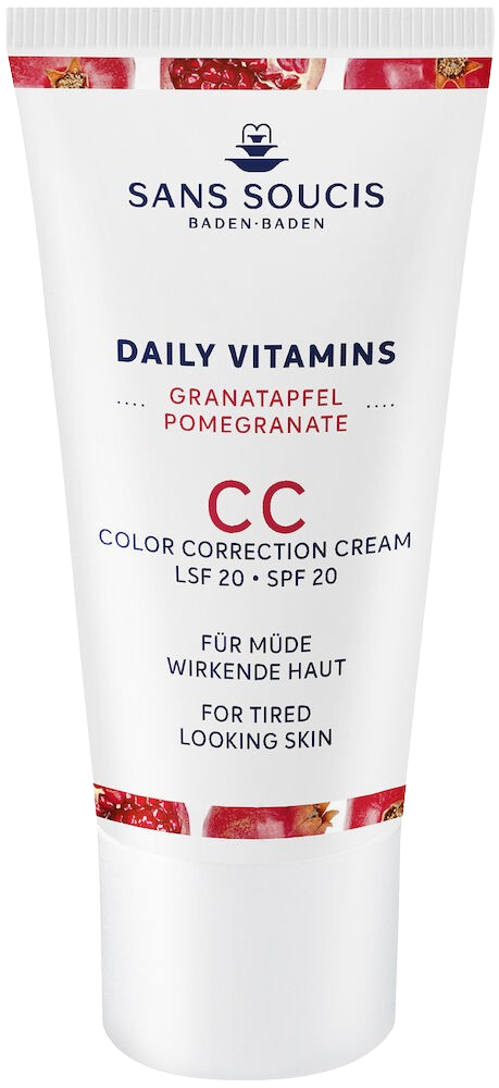 Sans Soucis Daily Vitamins CC Color Correction Cream SPF20 For Tired Looking Skin 30 ml