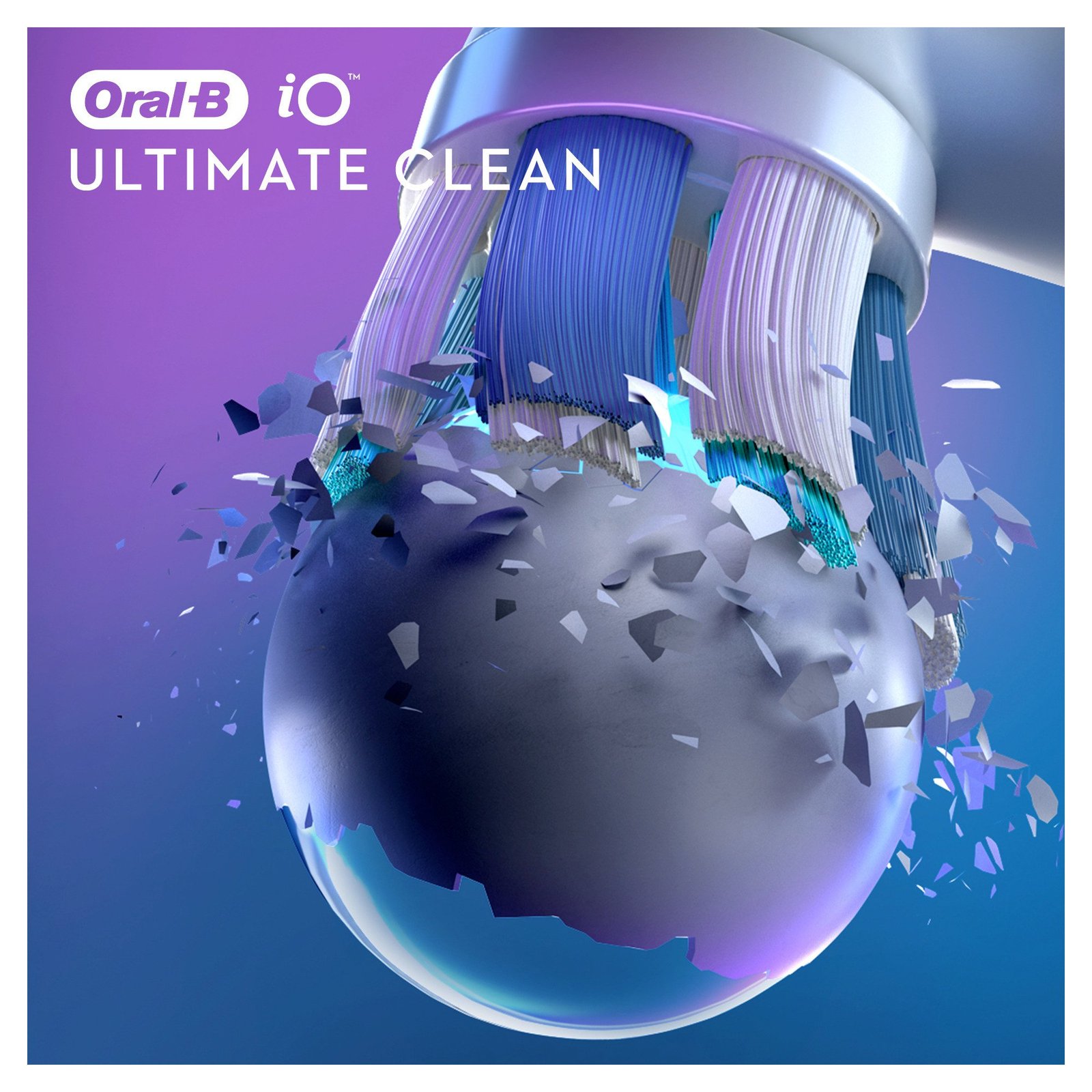 Oral-B iO Ultimate Clean Tandborsthuvud Vit 4 st