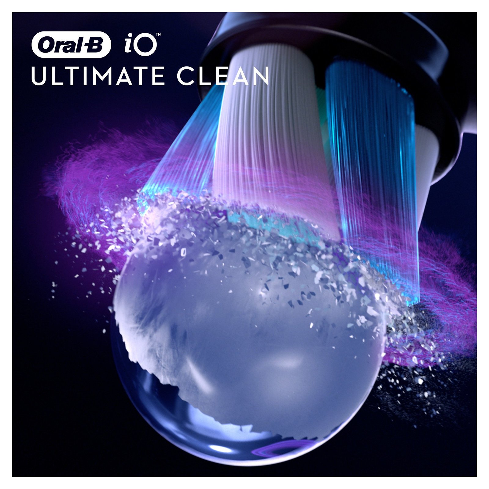 Oral-B iO Ultimate Clean Black Tandborsthuvud 4 st