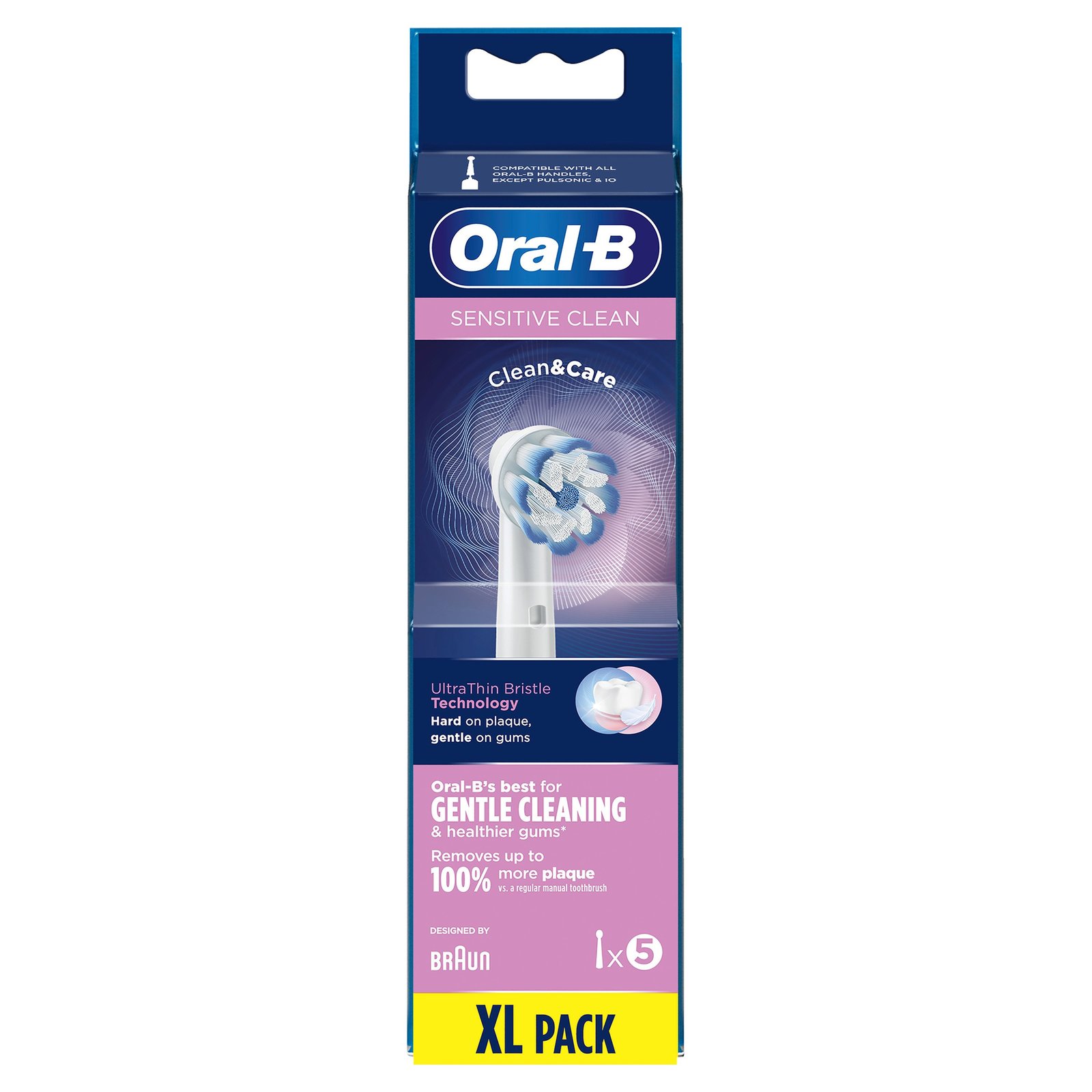 Oral-B Sensitive Clean Tandborsthuvud 5 st