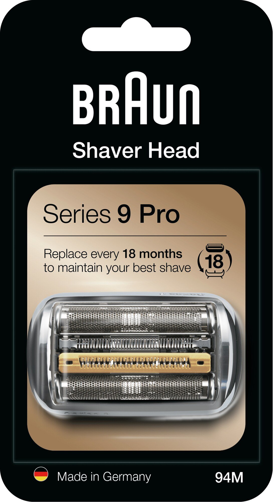 Braun Series Byteskassett till elektriskt rakapparatshuvud Del 94M Silver
