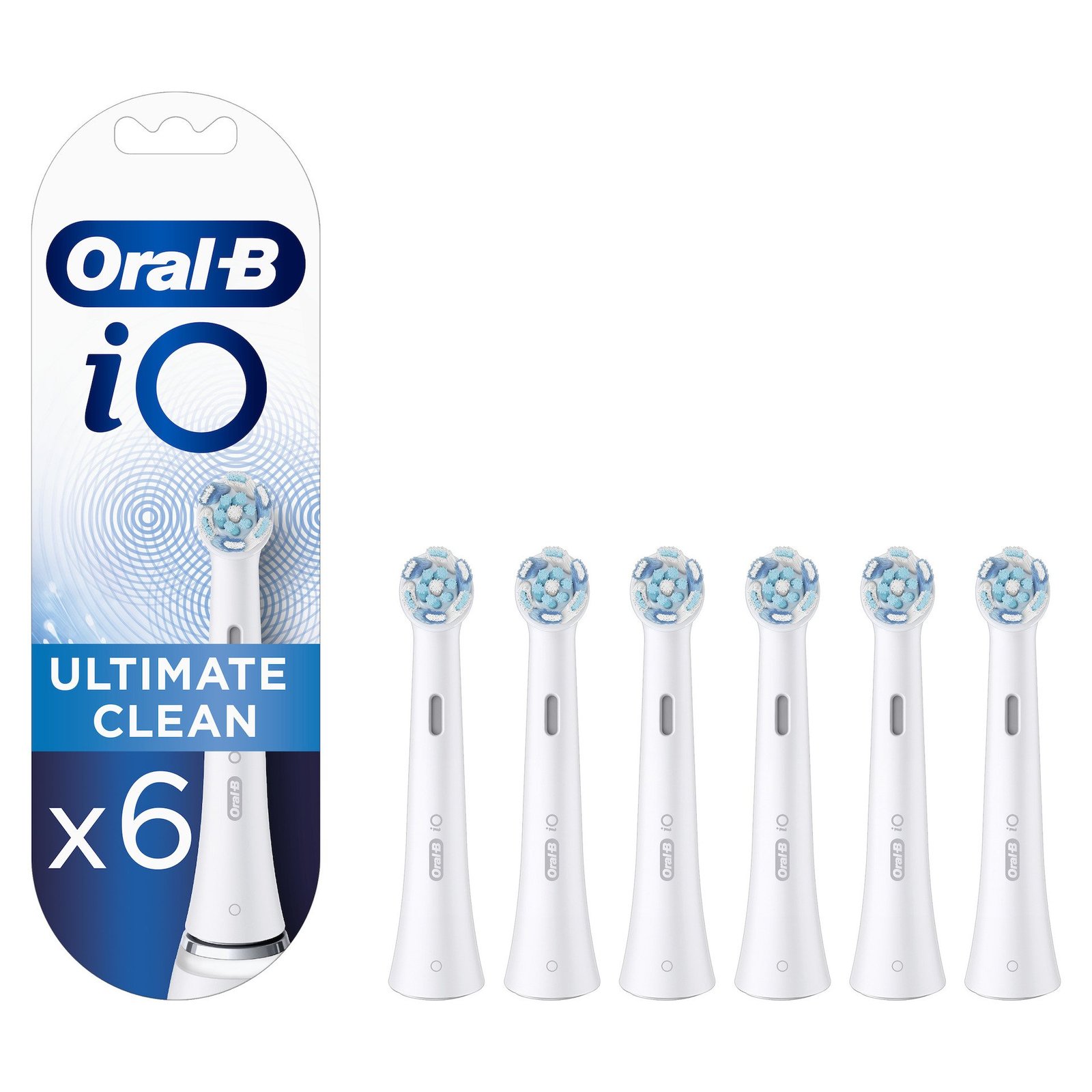 Oral-B iO Ultimate Clean Tanborsthuvud 6 st