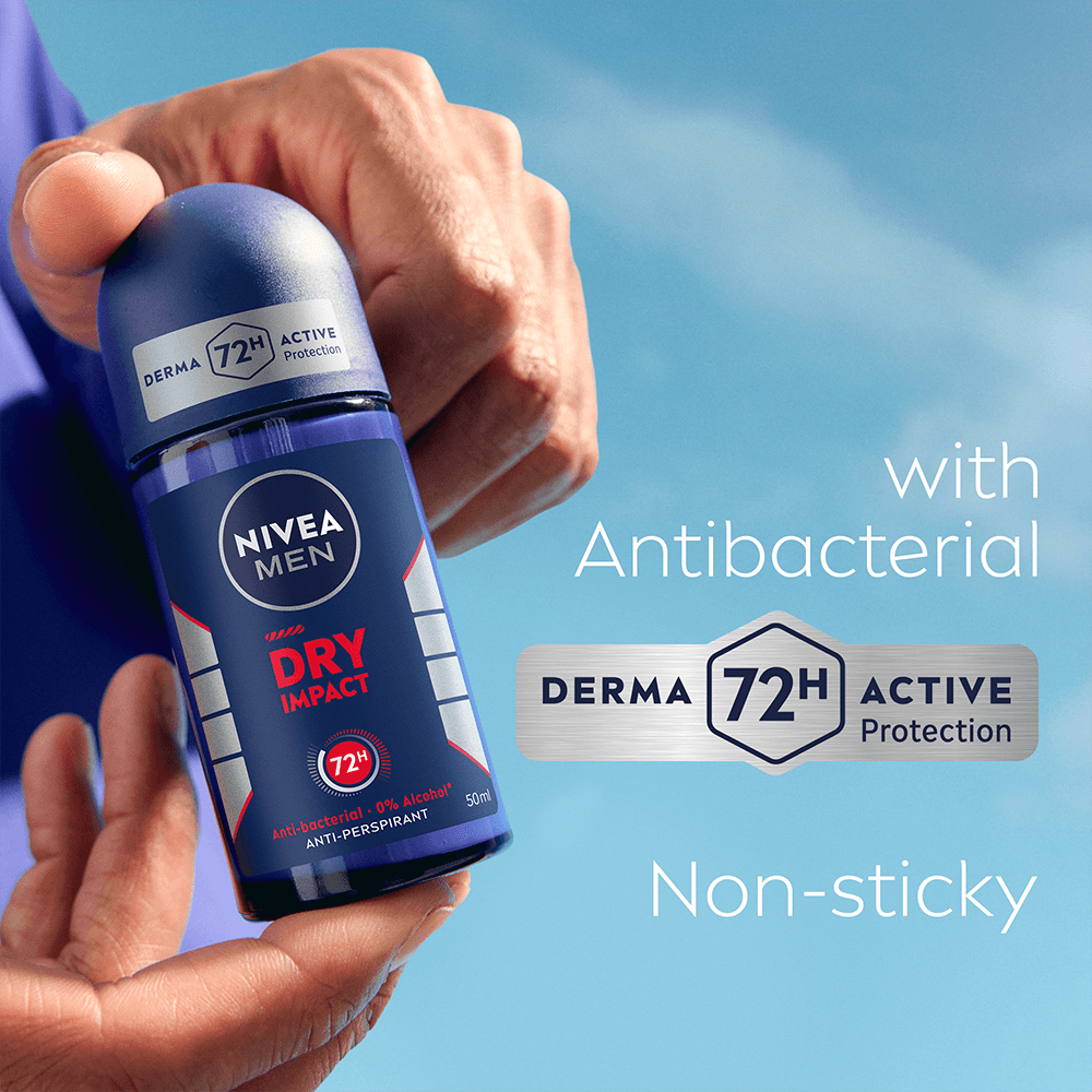 NIVEA MEN Deo Dry Impact Roll-on 50 ml