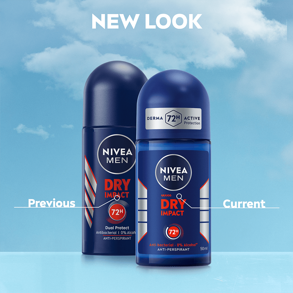 NIVEA MEN Deo Dry Impact Roll-on 50 ml