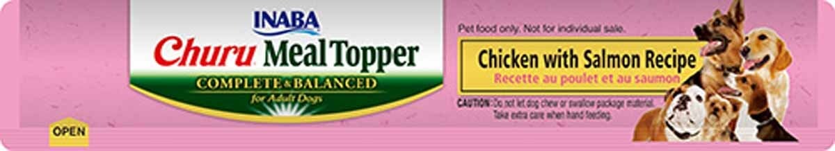 Churu Dog Meal Topper Chicken/Salmon 4 st